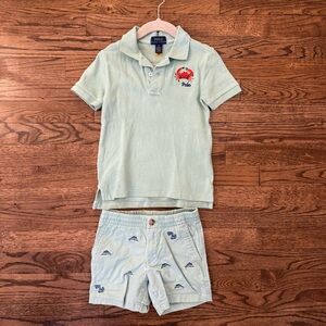 Polo Ralph Lauren Kids Polo Shirt and Shorts Set